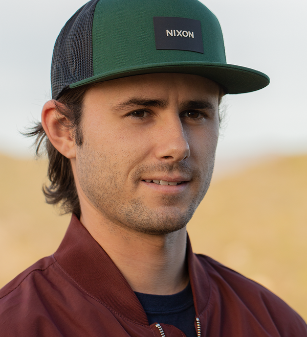 Team Trucker Hat Green Black