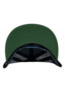 Team Trucker Hat Green Black View 4