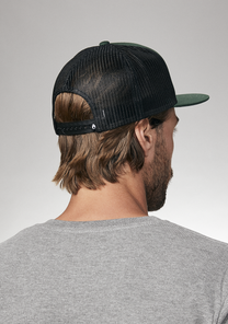 Team Trucker Hat Green Black View 7