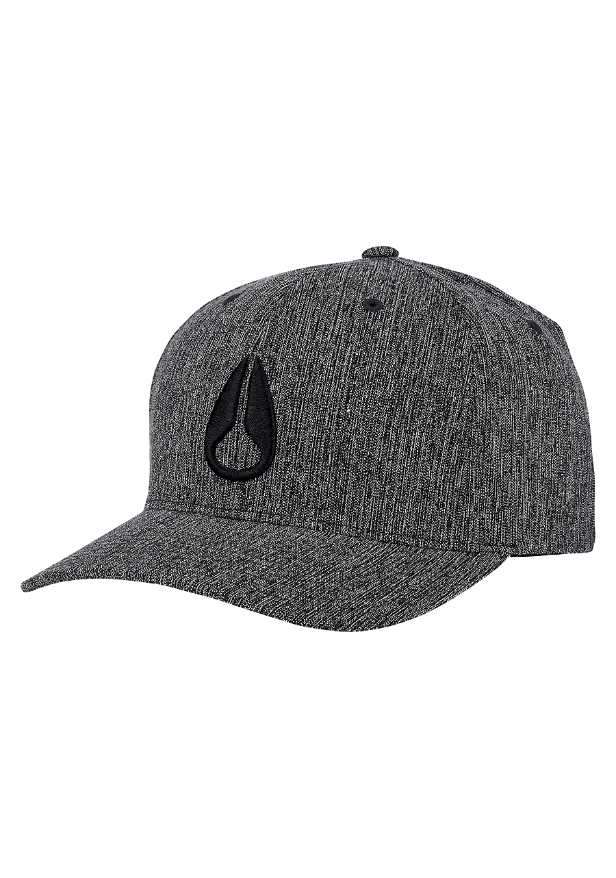 Deep Down Athletic Textured Hat Black Woven View 1