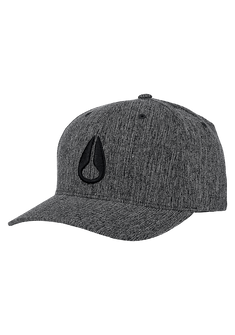 Deep Down Athletic Textured Hat Black Woven