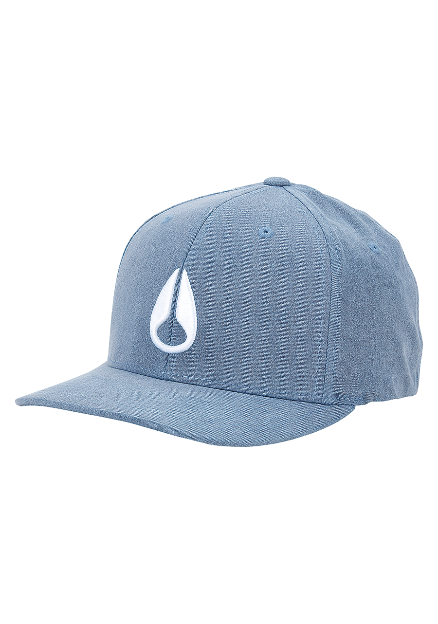 Deep Down Athletic Textured Hat Blue View 3