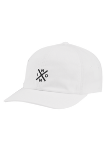 Prep Strapback White Black View 1