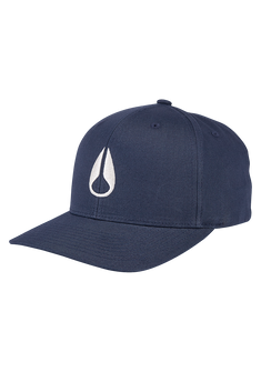 Wings Snapback Hat All Navy Cream