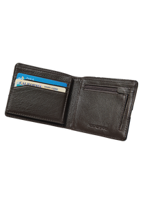Spire Ii Bi Fold Wallet Brown View 3