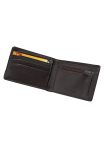 Heros Bi Fold Wallet Brown View 2