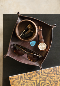 Nixon Valet Tray Brown View 3