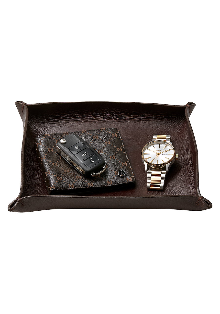 Nixon Valet Tray Brown View 2