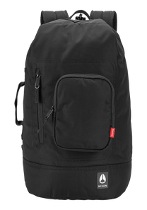 Origami Backpack All Black Nylon View 1