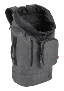 Origami Backpack Charcoal Heather View 3