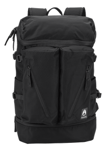 Scripps Backpack All Black Nylon View 1