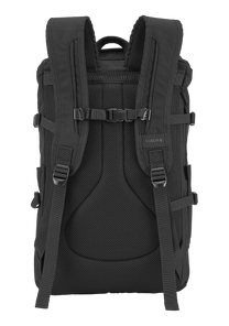 Scripps Backpack All Black Nylon View 2