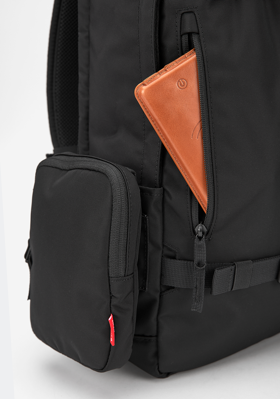 Smith Backpack All Black Nylon View 5