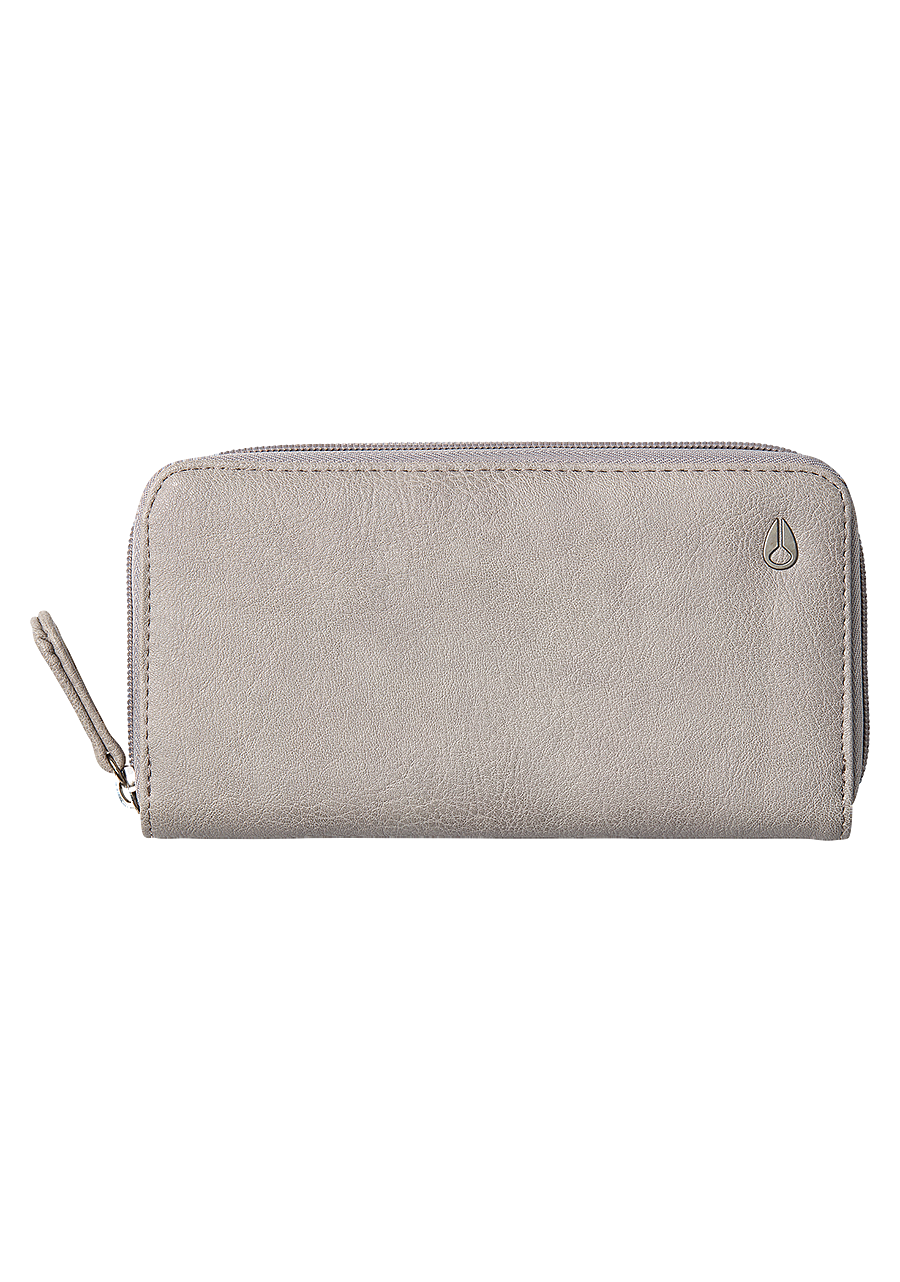 Tree Hugger Veg Leather Large Wallet Oyster View 1