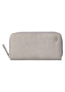 Tree Hugger Veg Leather Large Wallet Oyster View 1