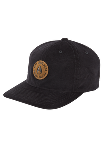 Seaside Corduroy Hat Black View 1