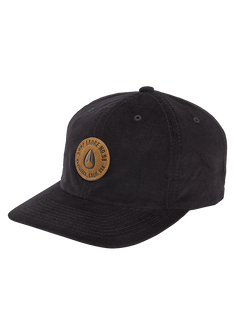 Seaside Corduroy Hat Black