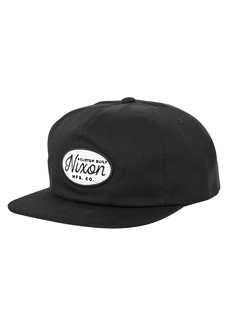 Axle Cotton Hat Black View 1