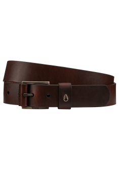 Americana Leather Belt Dark Brown X-Small