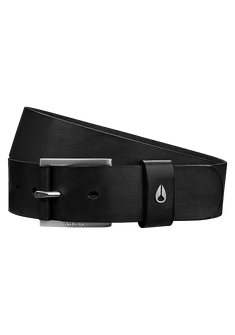 Americana Leather Belt Black / Silver X-Small