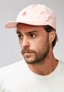 Agent Strapback Hat Pale Pink View 6