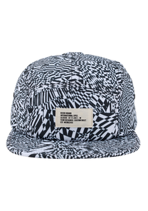 Miguel Strapback Hat Black Digi Glitch View 3