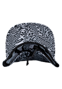 Miguel Strapback Hat Black Digi Glitch View 4