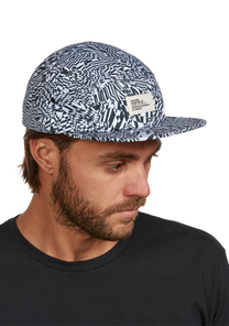 Miguel Strapback Hat Black Digi Glitch View 6