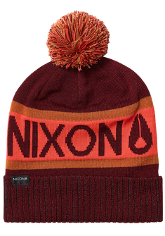 Teamster Beanie Burgundy Fire