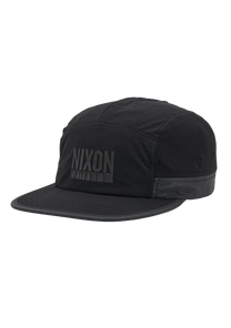 Night Runner Strapback Hat Black View 1