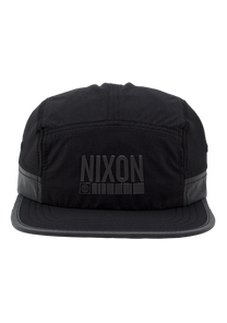 Night Runner Strapback Hat Black View 2