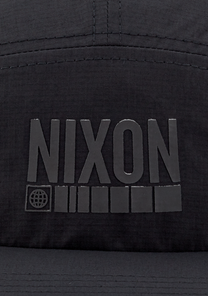 Night Runner Strapback Hat Black View 4