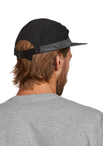 Night Runner Strapback Hat Black View 6