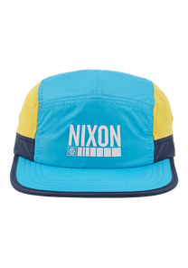 Night Runner Strapback Hat Aqua Yellow View 3