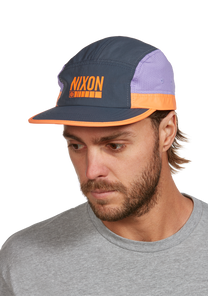 Night Runner Strapback Hat Dark Slate / Plum View 6