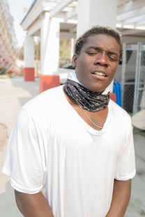 Silo Neck Gaiter Black / White View 6