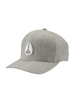 Deep Down Snapback Heather Gray / White