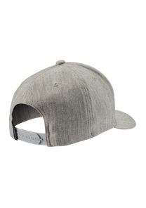 Deep Down Snapback Heather Gray / White View 2