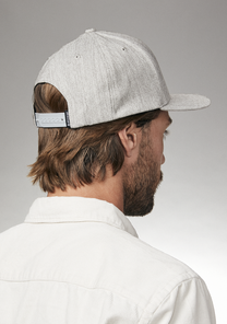 Deep Down Snapback Heather Gray / White View 6