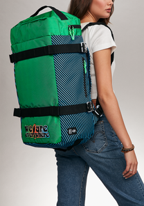 Grateful Dead Escape Duffel 45L Black Blue Green View 11