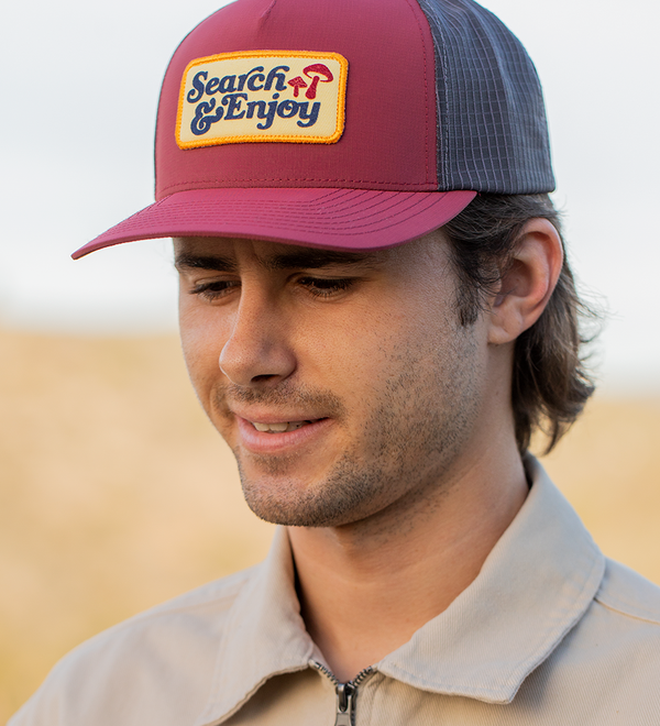 Searchin Trucker Burgundy / Gray