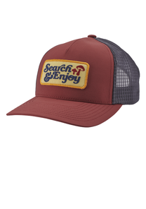 Searchin Trucker Burgundy / Gray View 1