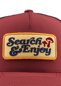 Searchin Trucker Burgundy / Gray View 4