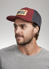 Searchin Trucker Burgundy / Gray View 5