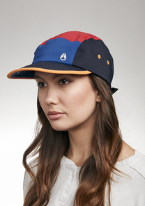 Mikey Tech Strapback Navy Multi View 7