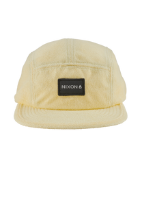 Mikey Terrycloth Strapback Pastel Yellow View 3