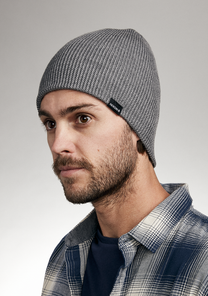 Kingman Wool Beanie Heather Gray View 3