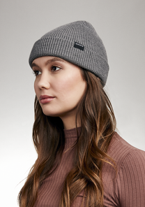 Kingman Wool Beanie Heather Gray View 5