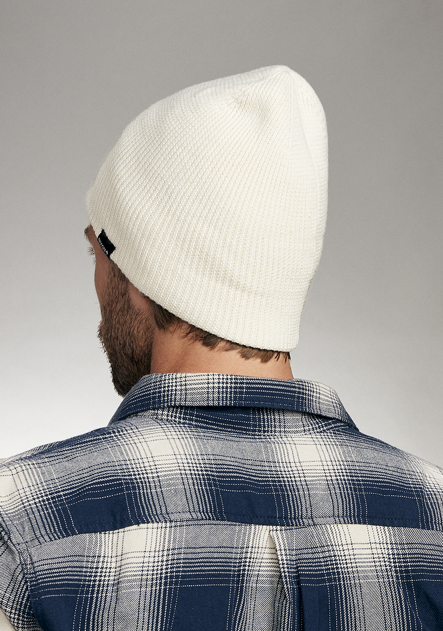 Kingman Wool Beanie Natural View 4