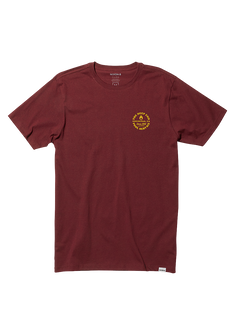 Pool Service T Shirt Burgundy